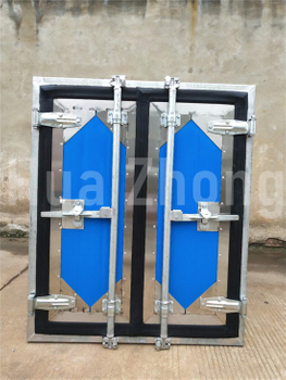 Grain storage sealed windows