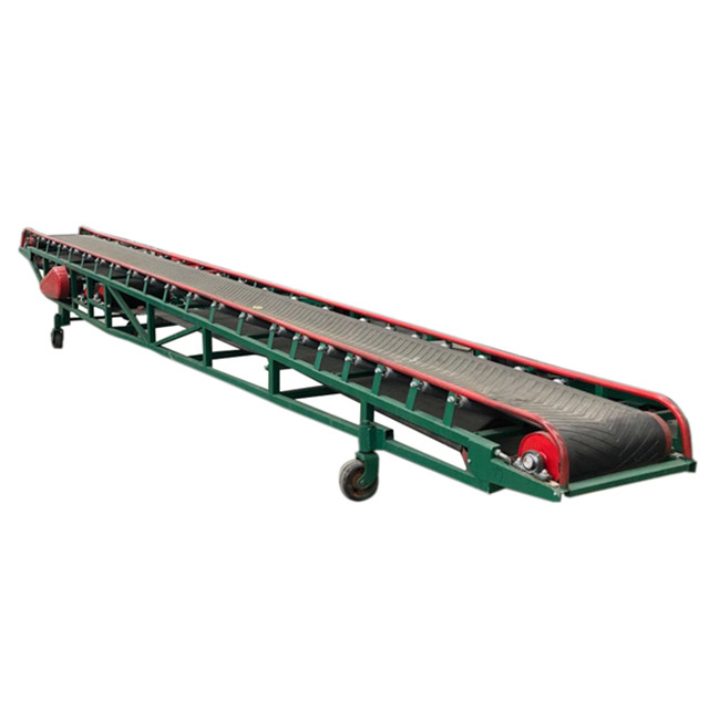Mobile horizontal belt conveyor 