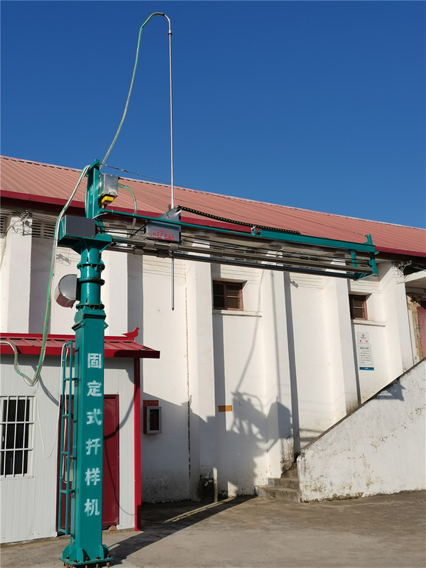 Fixed grain truck probe