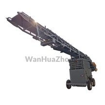 Mobile hydraulic telescopic lifting and filling belt conveyor