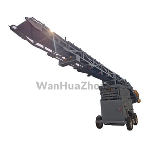 Mobile hydraulic telescopic lifting and filling belt conveyor