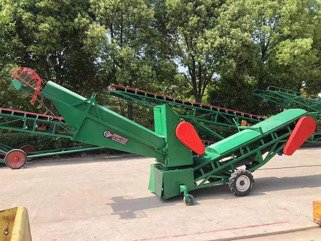 mobile multi-function grain loading scraper for sale in factory